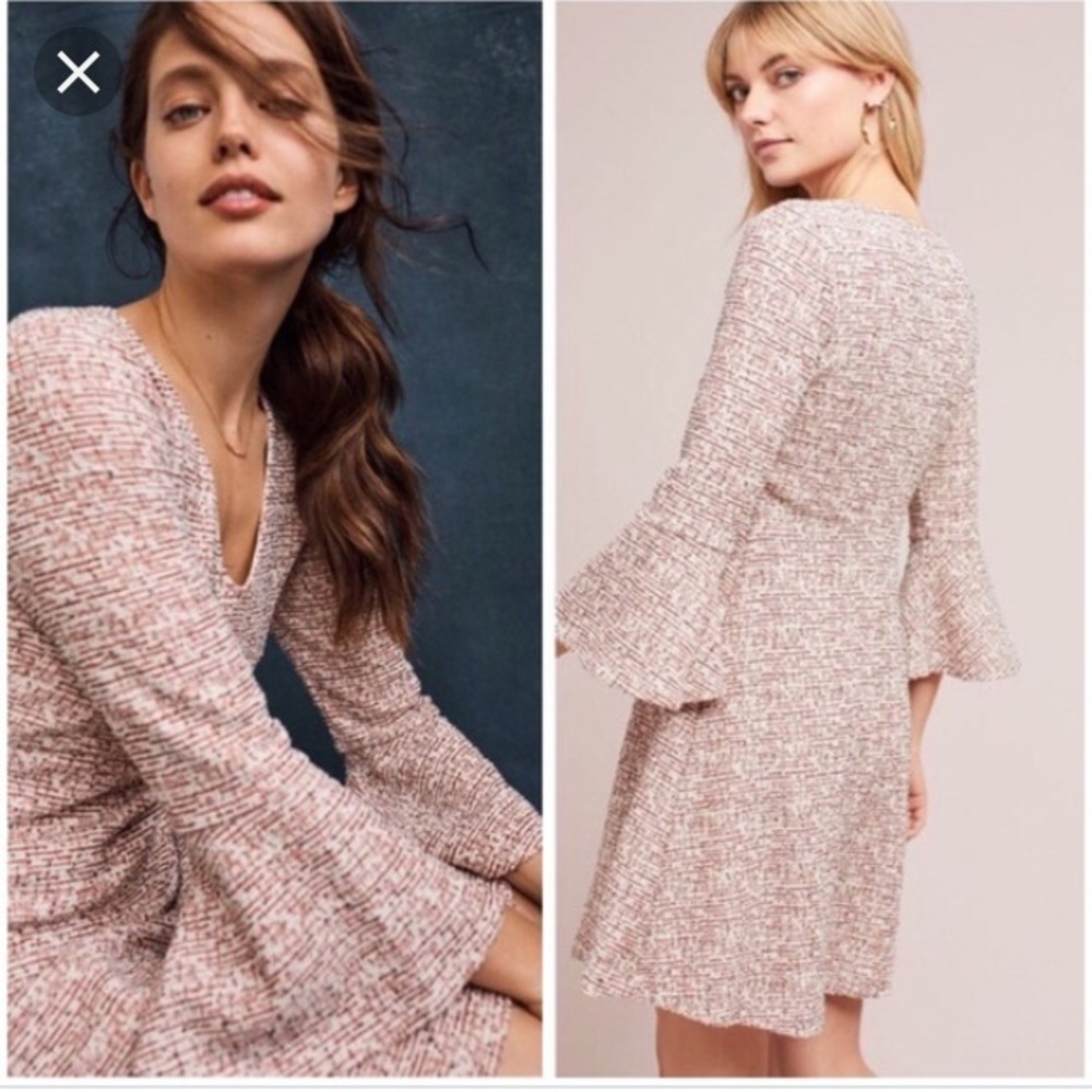 SALE New Sz L Anthropologie Maeve Susie Swing Dress - Picture 2 of 8